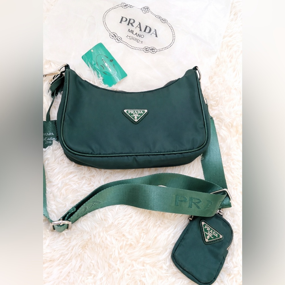 Crossbody Bag - Dark Green NWT - Picture 9 of 11